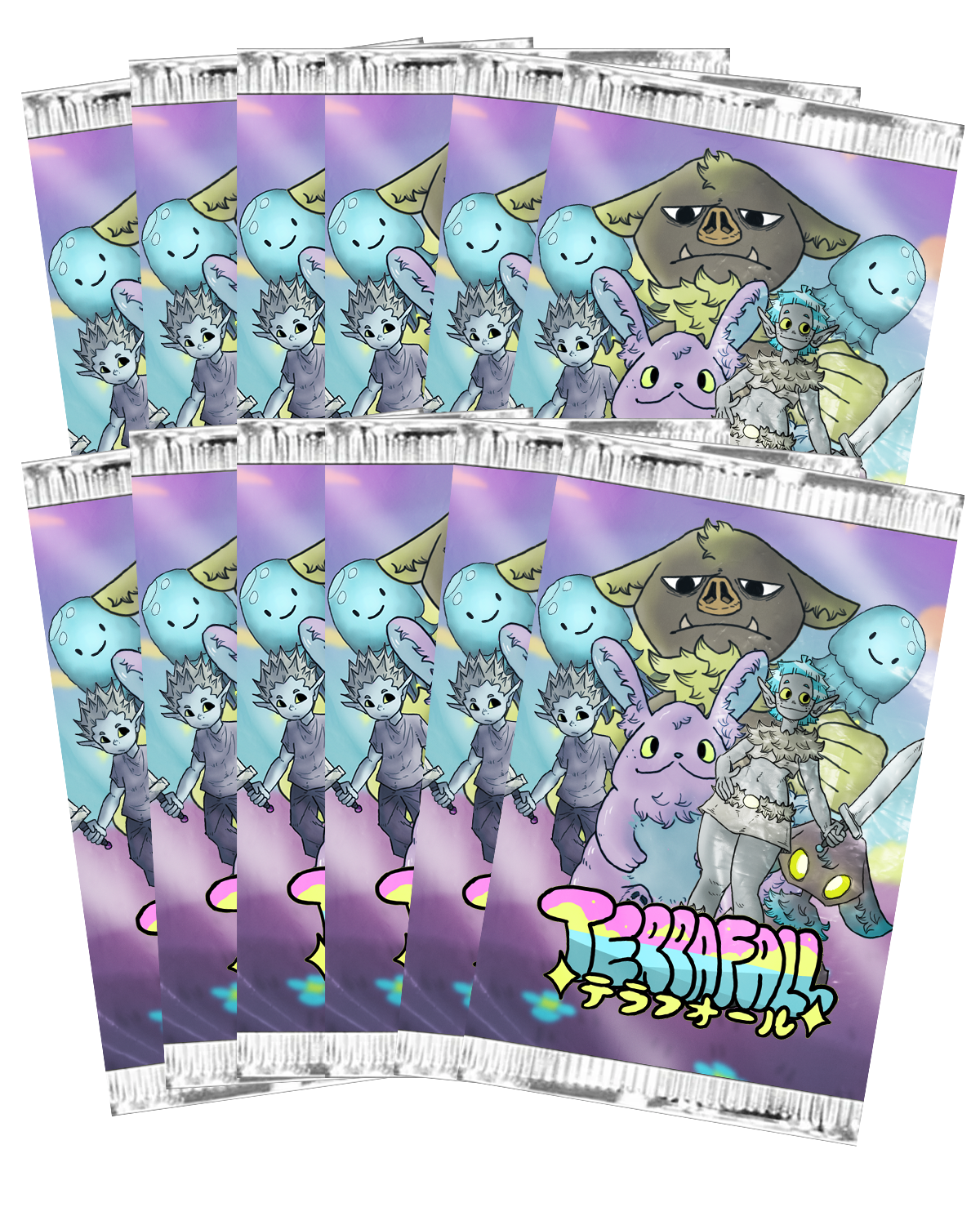 Pastel Plains booster pack x12