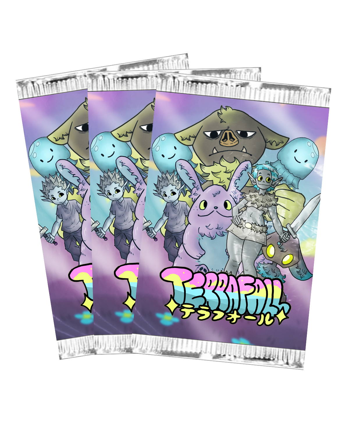 Pastel Plains booster pack x3